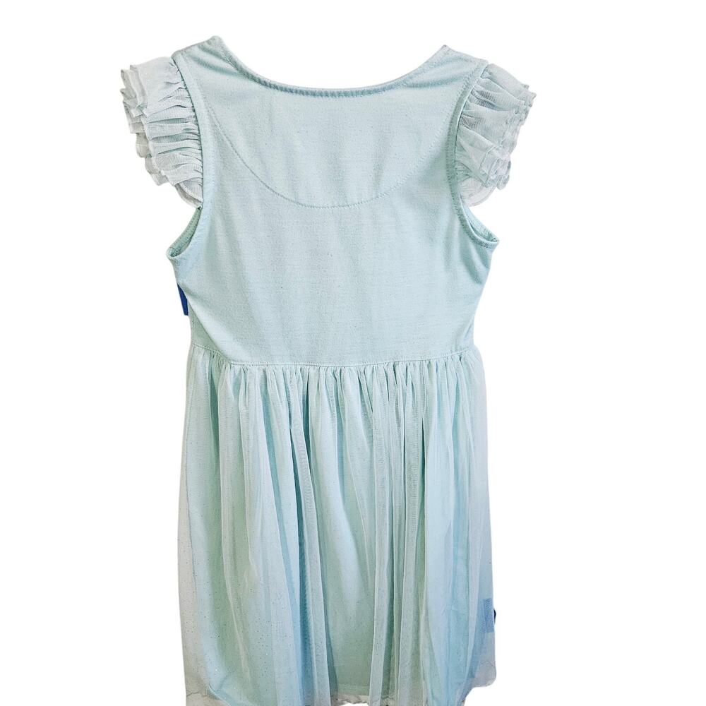 Disney Girls Size 7/8 Pajama Dress Light Blue Ariel Mermaid Princess Nightie - Picture 4 of 6